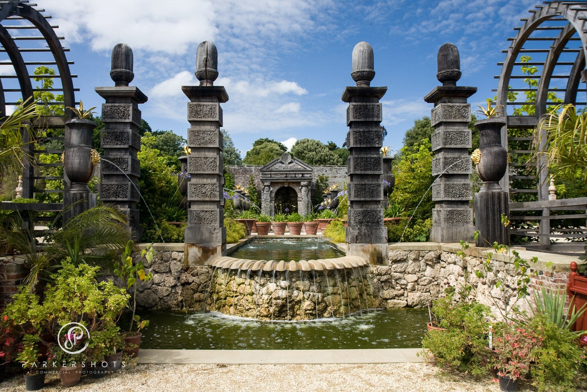 The gardens at Arundel Castle