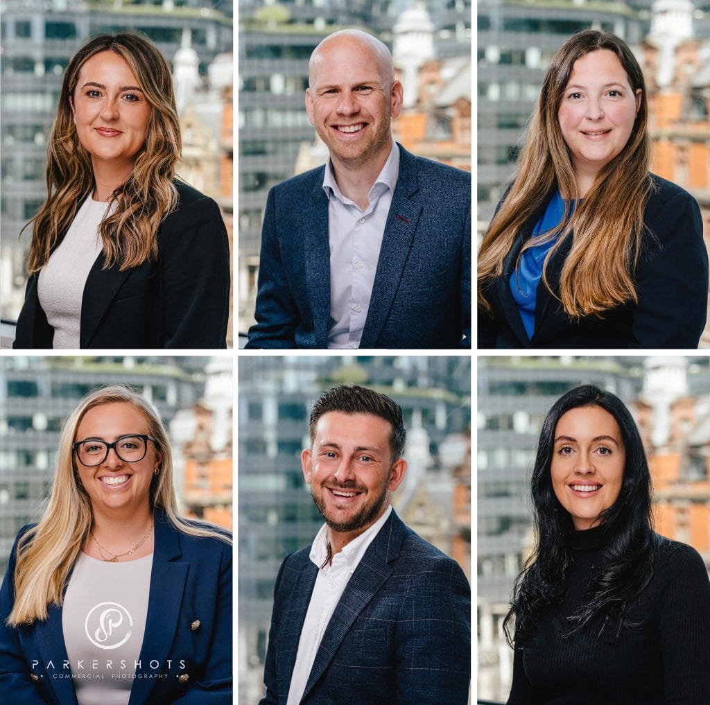 Commercial portraits / headshots for IT solutions company in London by Commercial photographer, Parkershots Commercial